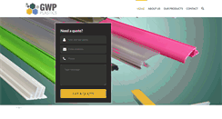 Desktop Screenshot of gwpplastics.co.za